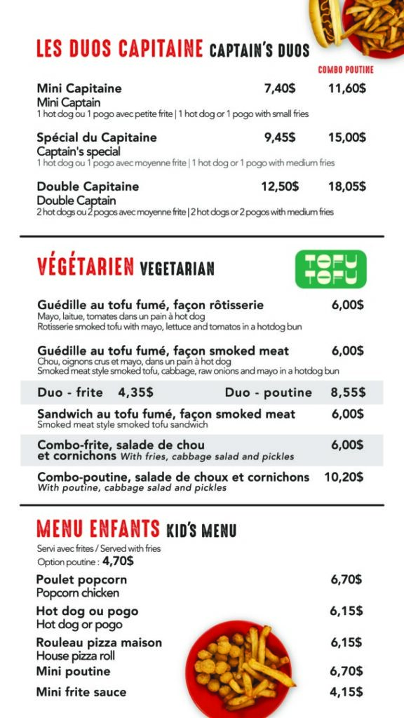Menu - page 3